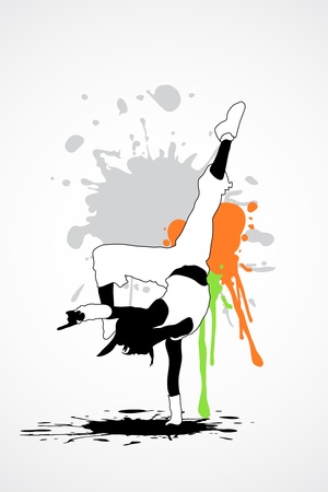 Dancing Peopleのイラスト素材