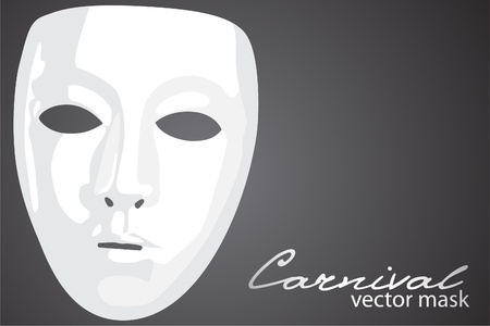 Carnival mask on dark backgroundのイラスト素材