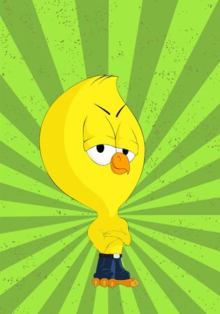 Cartoon chickのイラスト素材