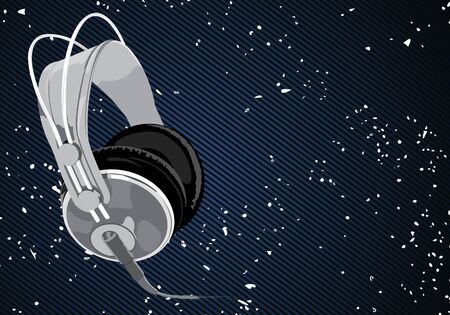 headphonesのイラスト素材