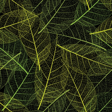 Vector leaf seamlessのイラスト素材