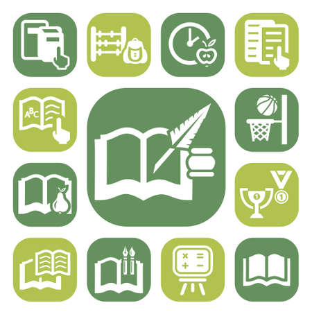 Color Food Vector Icons Set Created For Mobile, Web And Applications のイラスト素材