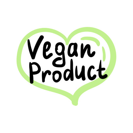Vector eco, organic, bio icon or sign. Vegan, raw, healthy food badge, tag for cafe, restaurants, products packaging etc.のイラスト素材