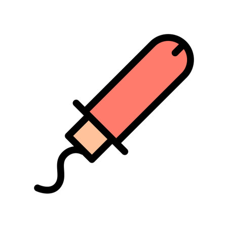 Menstruation and sanitary tamponのイラスト素材