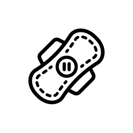 Menopause icon outline vector. female fertility. Age cycleのイラスト素材