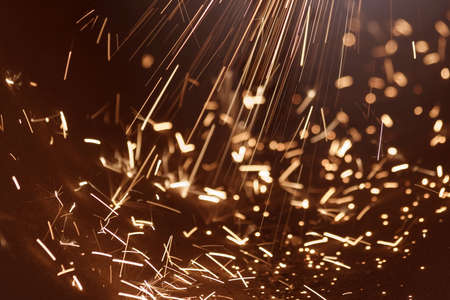 Very high power electrical sparkの写真素材