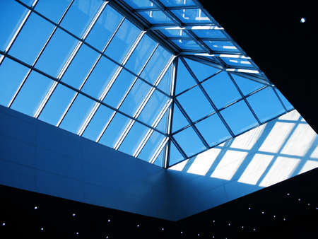 Modern architecture of large business conference centerの写真素材