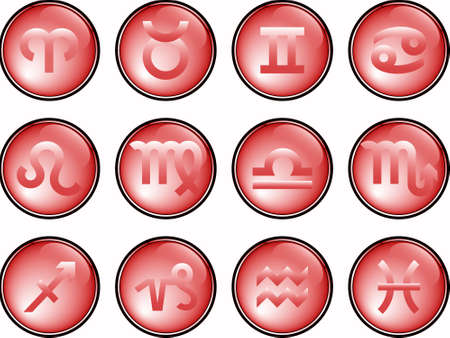 Zodiac signsの写真素材