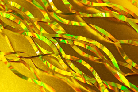 Christmas Festive shiny gold foil background.の写真素材