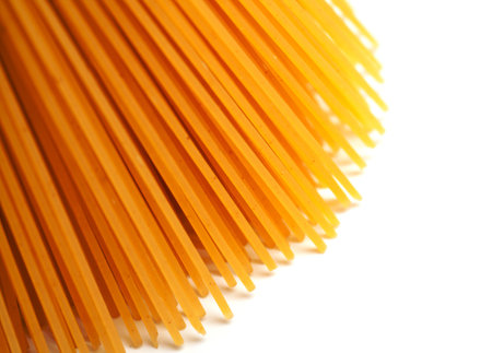 spagetti pasta close upの写真素材