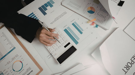 Business data analysis and reportingの写真素材