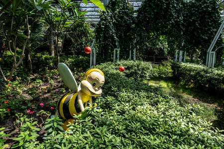 Scene of the plant exhibition area of the 19th China Changchun International Agricultureâ¢Food Expo (Trade)のeditorial素材