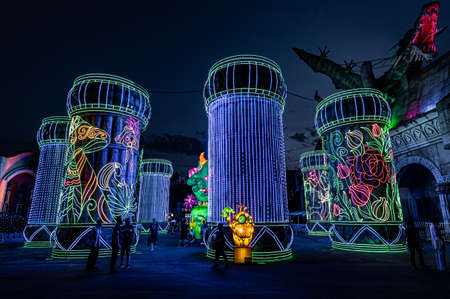 Scenes of the Fifth Summer Lantern Festival in Changchun, China