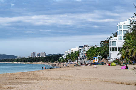 Landscape of Tianya Haijiao Scenic Spot, Sanya City, Hainan Province, Chinaのeditorial素材