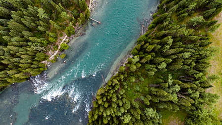 Landscape of Kanas Scenic Spot in Xinjiang, China