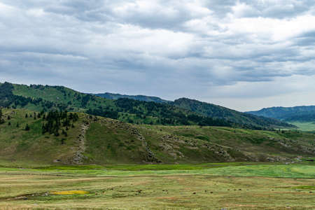 Landscape of Kanas Scenic Spot in Xinjiang, China