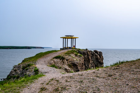 Scenic spot of Hulun Lake in Hulunbuir, Inner Mongolia, Chinaの写真素材