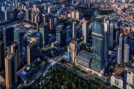 Architectural landscape of Shenyang, China