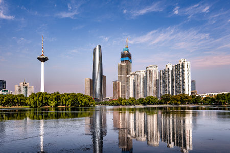 Architectural landscape of Shenyang, China