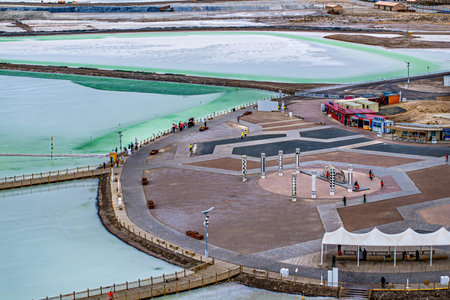 May 12, 2025, scenery of Chaka Salt Lake Scenic Area, Haixi, Qinghai Province, China.