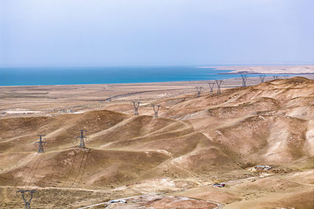 Spring scenery at Wenjia Pasture Scenic Area, Haibei, Qinghai Province, China