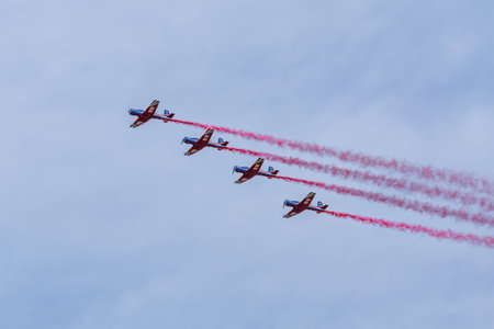 Flight performance at the Changchun Airshow, China