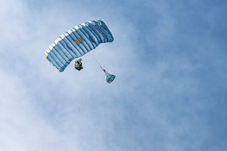 Air Force Parachute Performance at the 2025 Changchun Airshow
