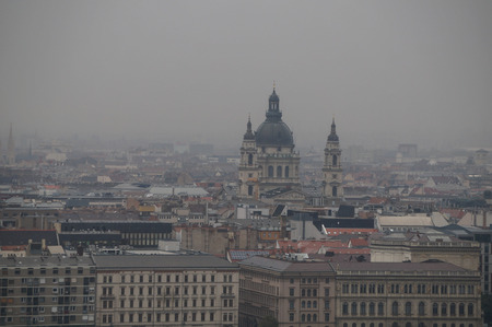 Budapest cityscapeのeditorial素材