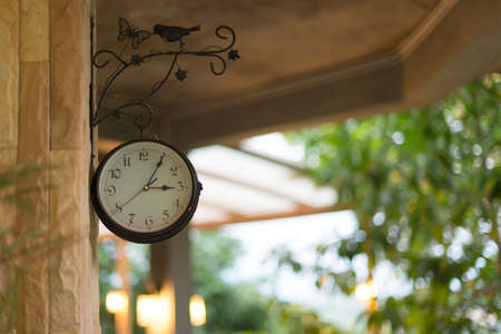 wall clockの写真素材