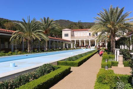 The Getty Villaのeditorial素材