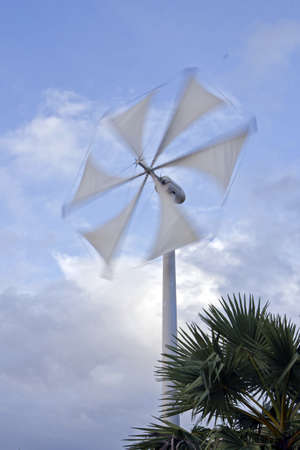 Wind turbines on the sky that Huahin , Thailand , 