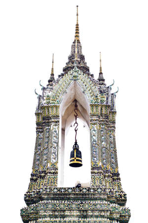 a belfry is Thailand , be location belfry in the Temple of the Emerald Buddha , Bangkok , Thailand の写真素材