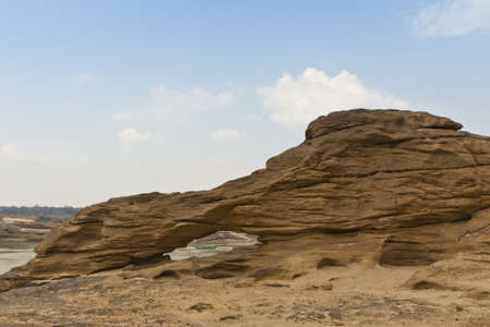 Grand Canyon of the Mekong River. Ubon Ratchathani, Thailand.の写真素材