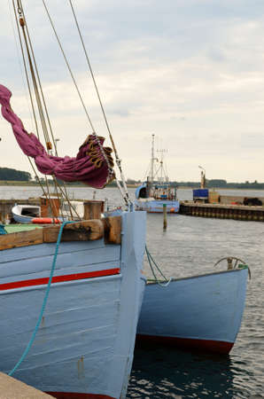 ship in a harborの写真素材