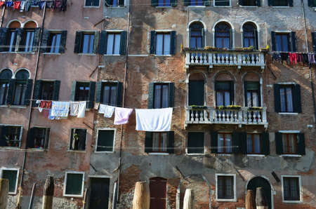 frontage in Veniceの写真素材