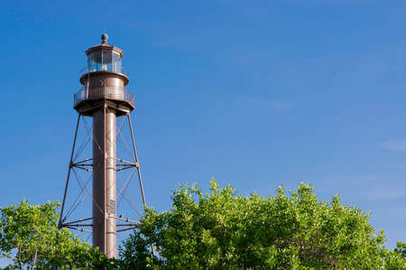 Lighthouse At Sanibel Island, Florida - USAの写真素材
