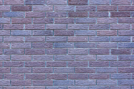 pattern texture purple brick wall for design and background. Brick stone interior