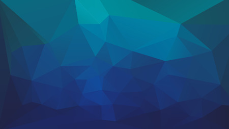 Ocean abstract geometric  low poly background vectorのイラスト素材