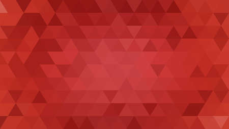 Abstract triangle geometric red background vectorのイラスト素材