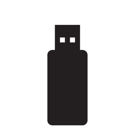 Flash drive icon vectorのイラスト素材