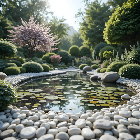 Water drops on a black surface. Abstract background with bokeh effect.の素材