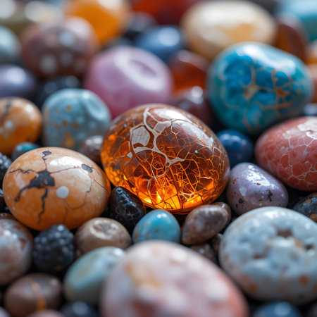 Electricity pylons and lightning at night, power transmission linesの素材