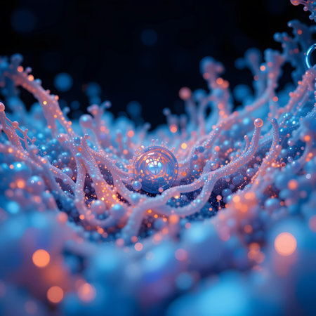 3d illustration of abstract geometric composition,digital art works.の素材