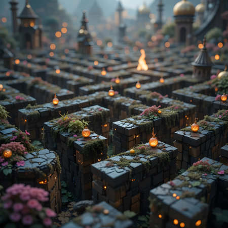Candles burning in a cemetery during All Saints Day in India.の素材
