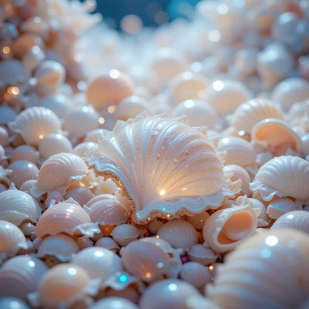 Blue cat with blue eyes and pink flowers in the flower garden.の素材
