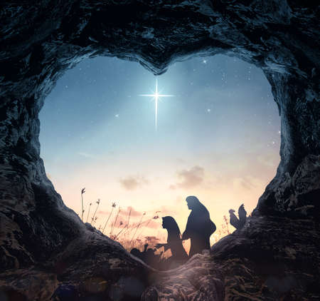 Nativity conceptの写真素材
