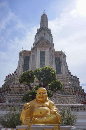 Buddha and ancient temple