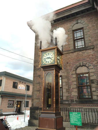 Steam clock tower - Otaru, Hokkaidoの素材