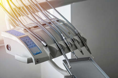 Dental drills in dentists office, dental careの写真素材