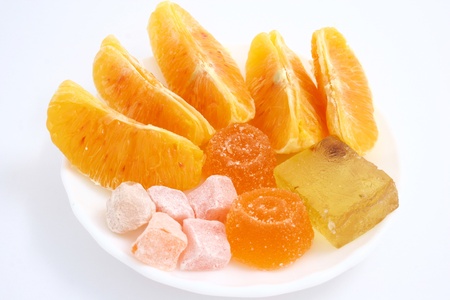 Orange Dessertの写真素材